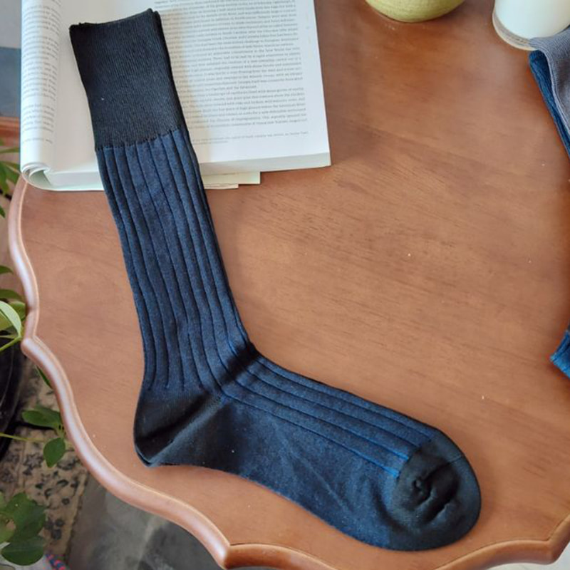 Meias de futebol de negócios duplas de agulha Meias de futebol de negócios duplas de agulha