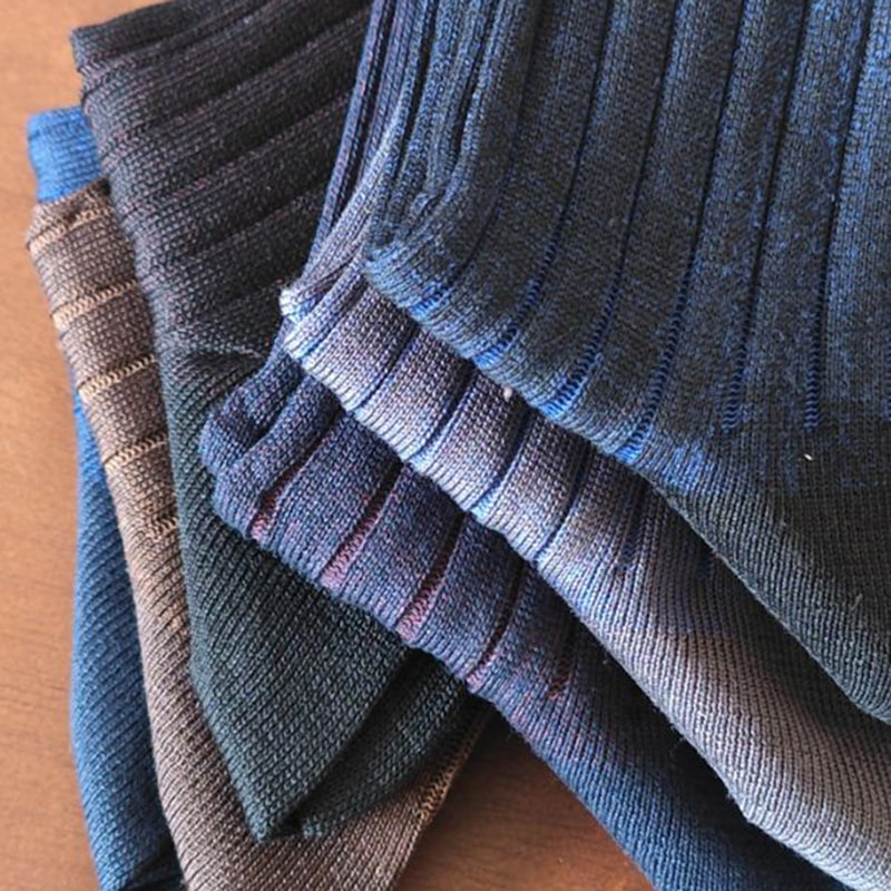 Meias de futebol de negócios duplas de agulha Meias de futebol de negócios duplas de agulha